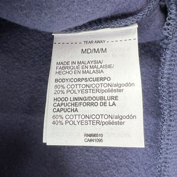 New Under Armour Project Rock Veterans Day Hoodie Navy 1373582 Mens M - Picture 10 of 10